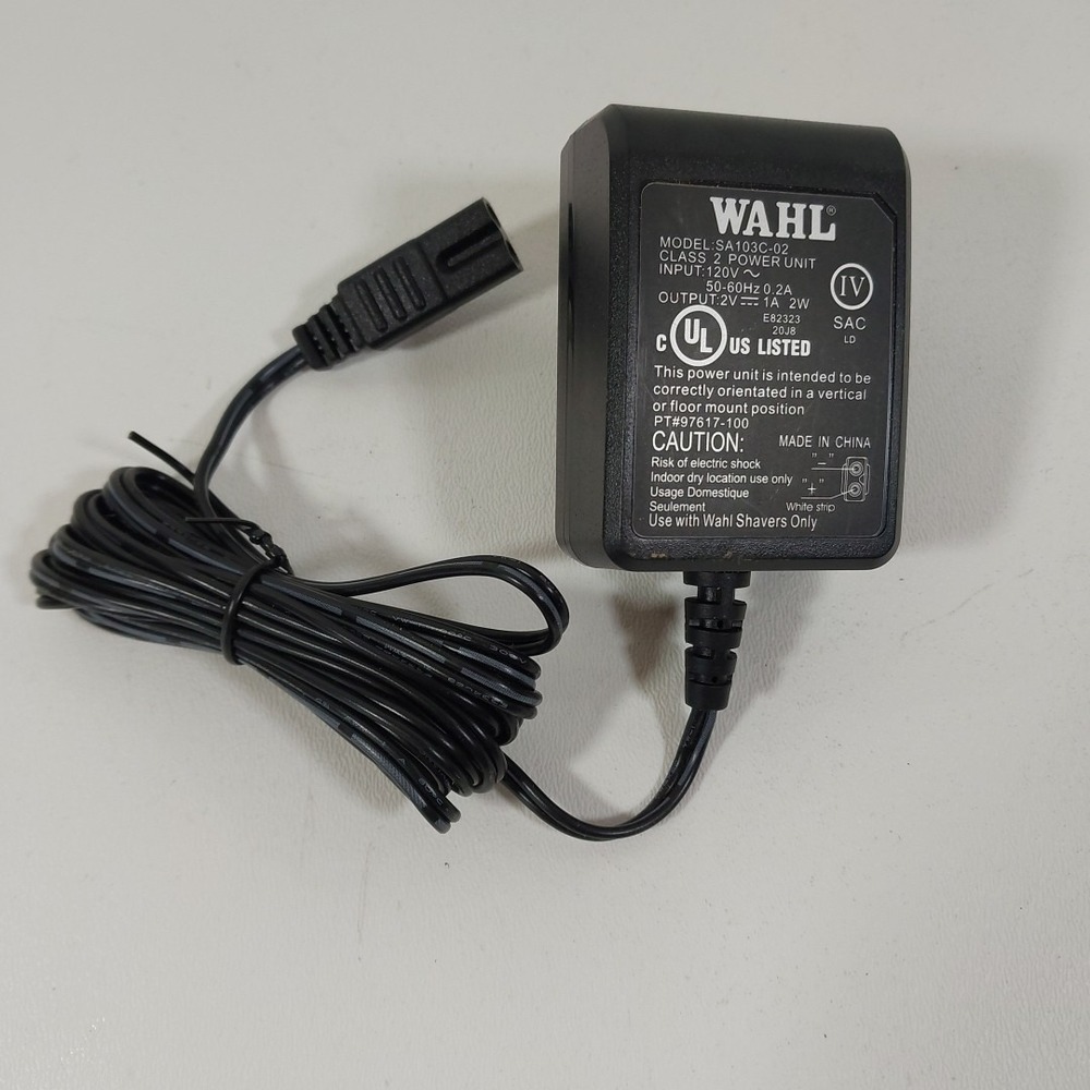 WAHL SA103C-02 power supply AC adapter charger 2v 1a 2w